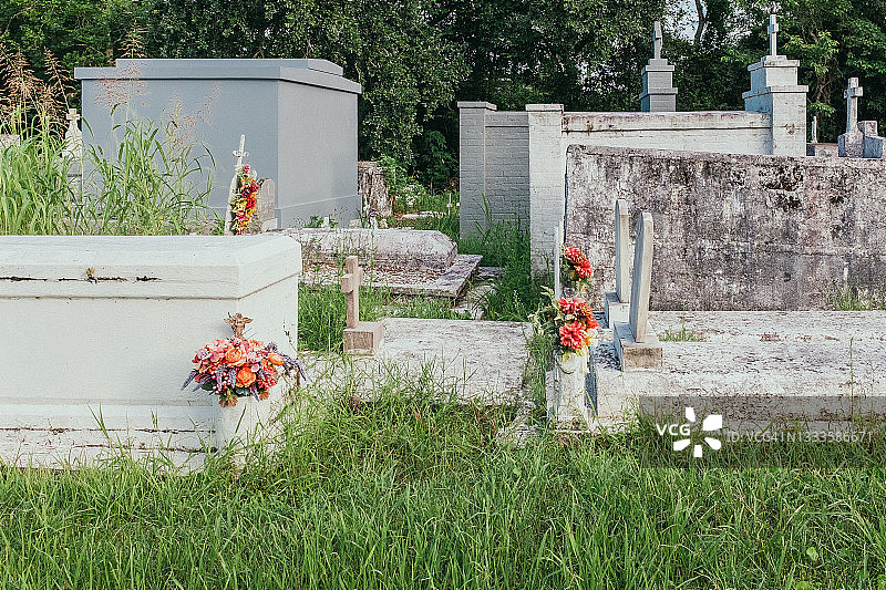 路易斯安那州公墓图片素材