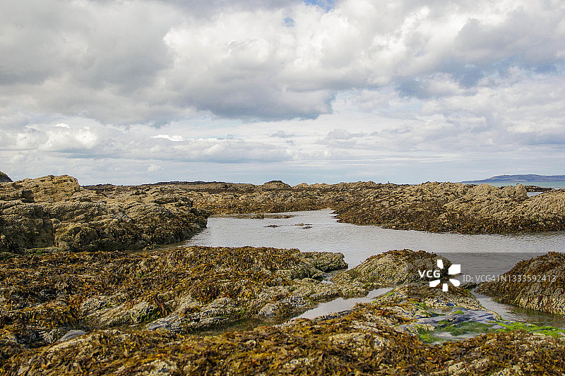 都柏林郡的波特马诺克海滩图片素材
