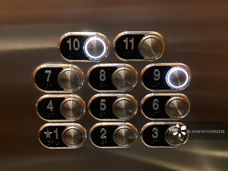 电梯数字按钮图片素材