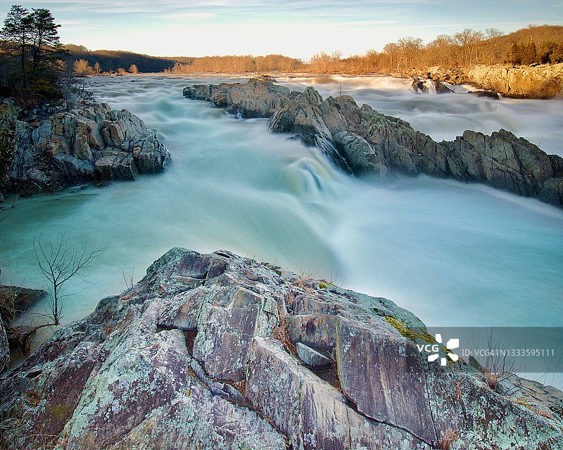 大瀑布国家公园瀑布图片素材