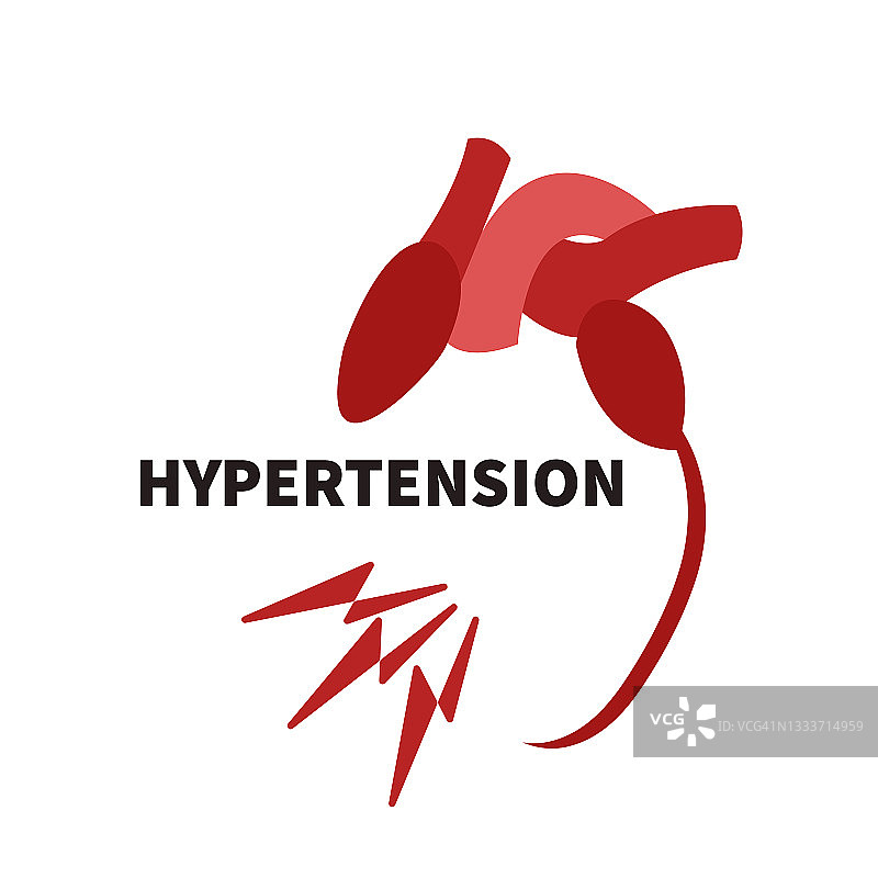 高血压概念图图片素材