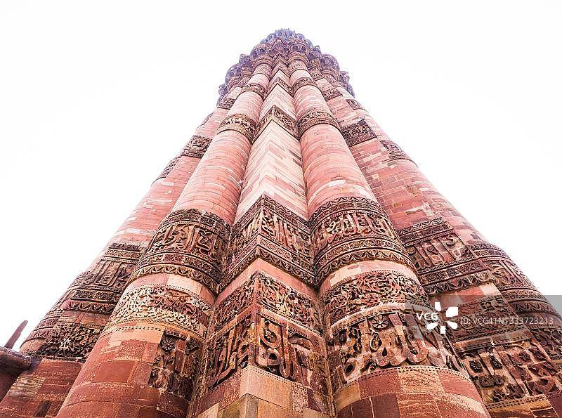 印度德里梅赫劳利考古公园顾特卜塔建筑群图片素材