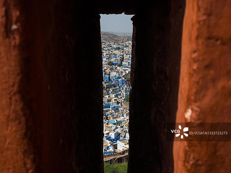 印度焦特布尔梅兰加尔堡的景色图片素材