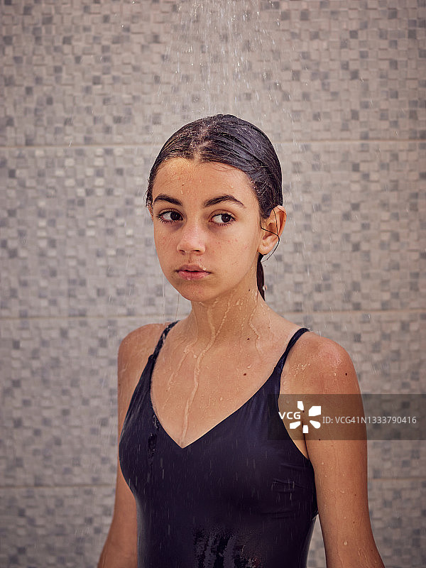 少女肖像图片素材