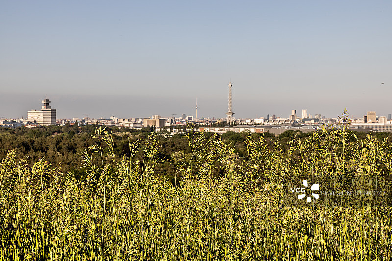 德国柏林天际线图片素材