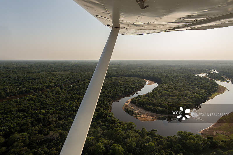 巴西潘塔纳尔湿地概览图片素材