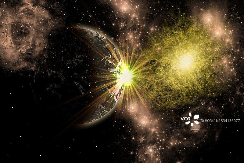 外星系行星图片素材