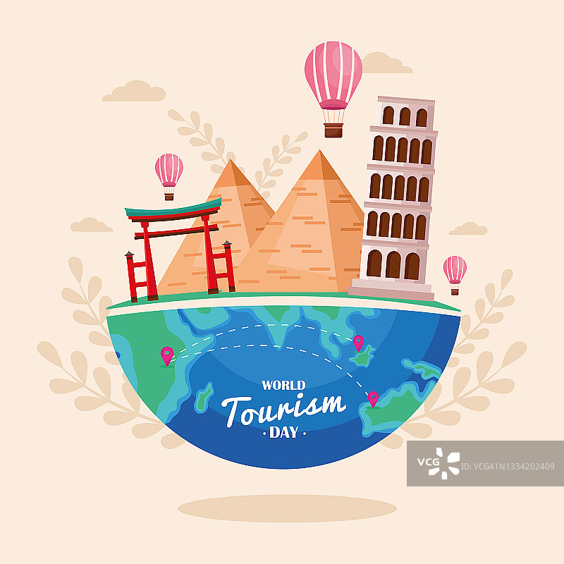 世界旅游日海报图片素材