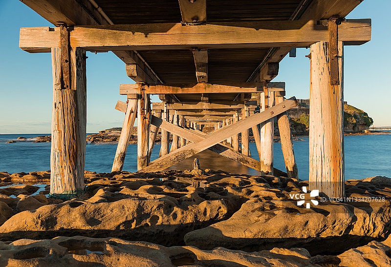 桥下的图片素材