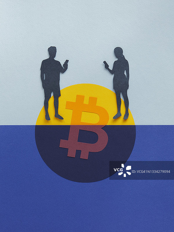 千禧一代和Z世代的新投资图片素材