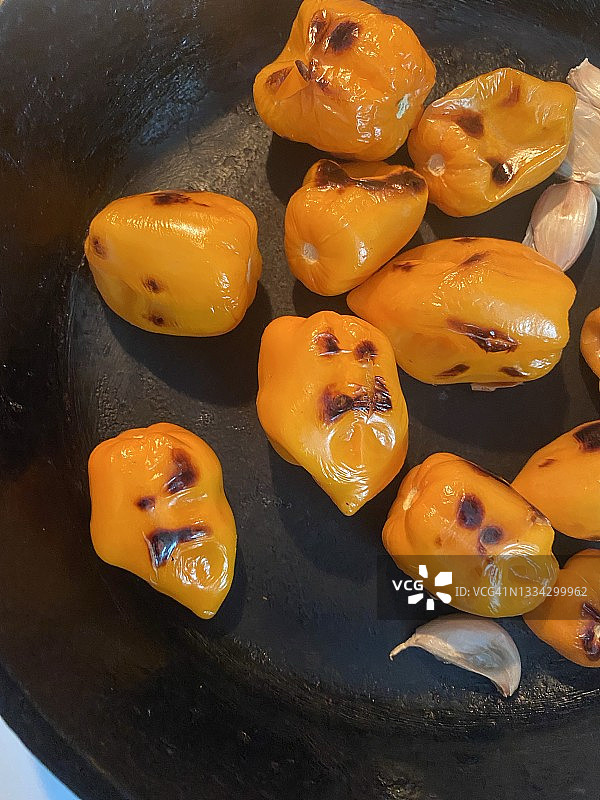 愤怒的哈瓦那辣椒图片素材