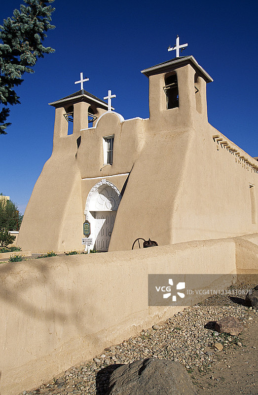 陶斯圣方济各教堂图片素材