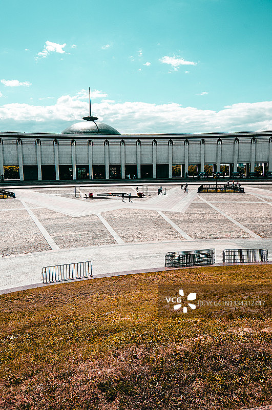 俄罗斯莫斯科的胜利广场图片素材