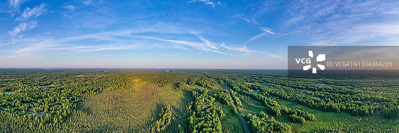 加拿大格雷文赫斯特的马斯科卡暗夜星空保护区图片素材
