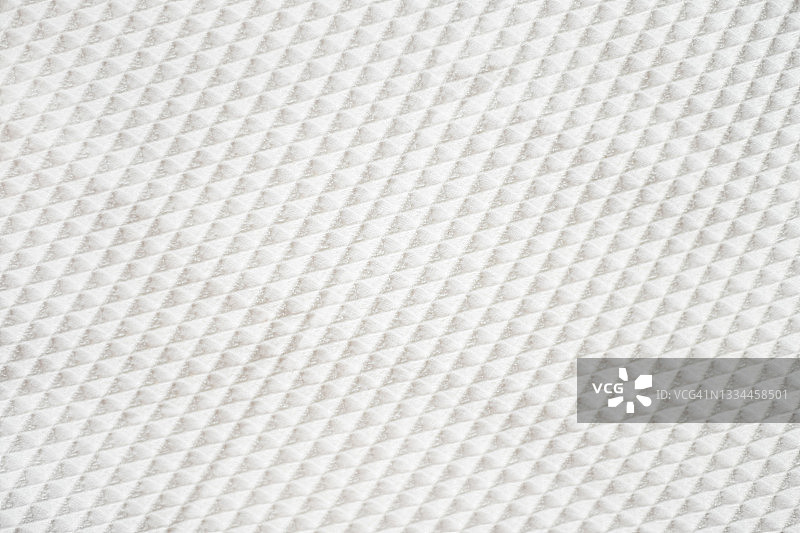 白色织物纹理背景，几何图案图片素材