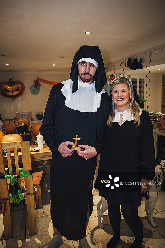 万圣节化装舞会图片素材