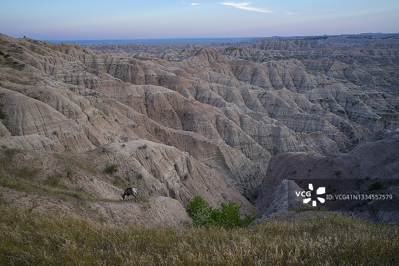 荒地国家公园，南达科他州图片素材