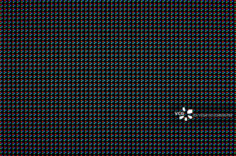 RGB数字广告牌上的发光二极管（LED）图片素材