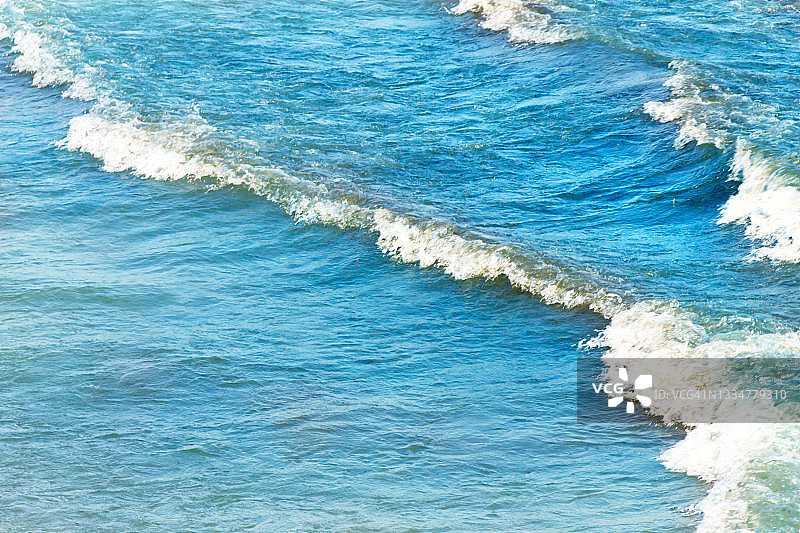 海浪特写，海洋背景图片素材