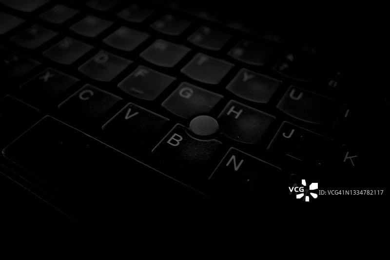 黑色键盘上的小点图片素材