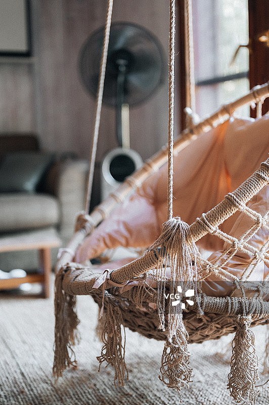 客厅休闲摇椅图片素材