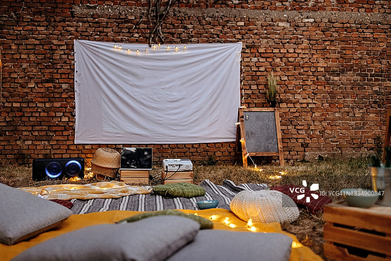 准备电影之夜图片素材