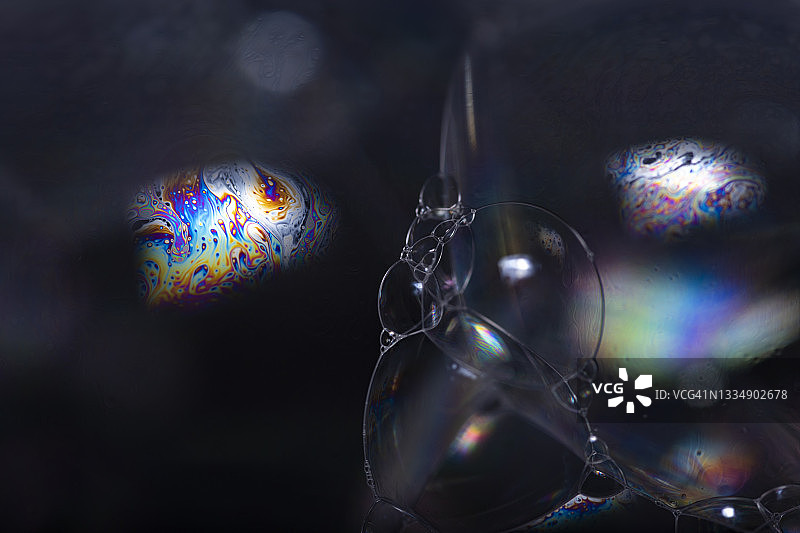 气泡特写照片图片素材