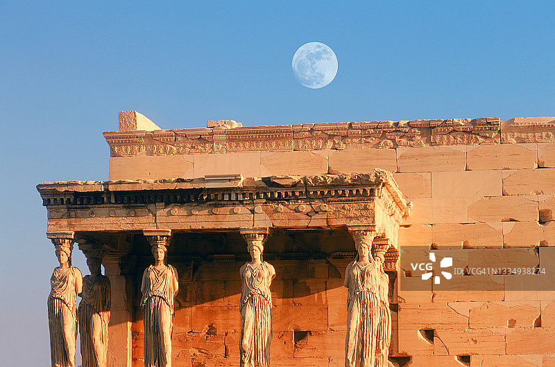 古希腊建筑图片素材