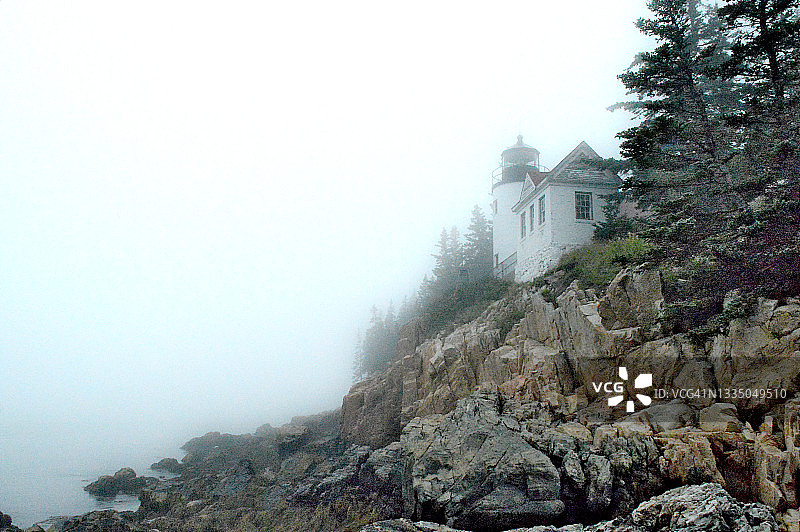 贝斯港灯塔图片素材