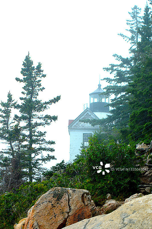 贝斯港灯塔图片素材