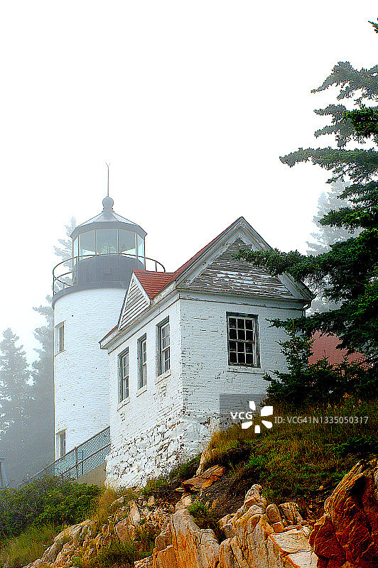 贝斯港灯塔图片素材