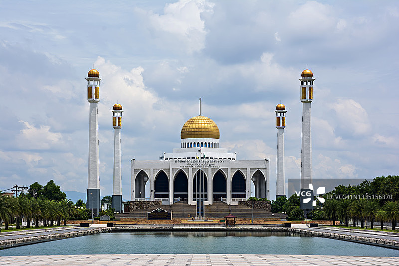 宋卡府中央清真寺 - 泰国的泰姬陵图片素材