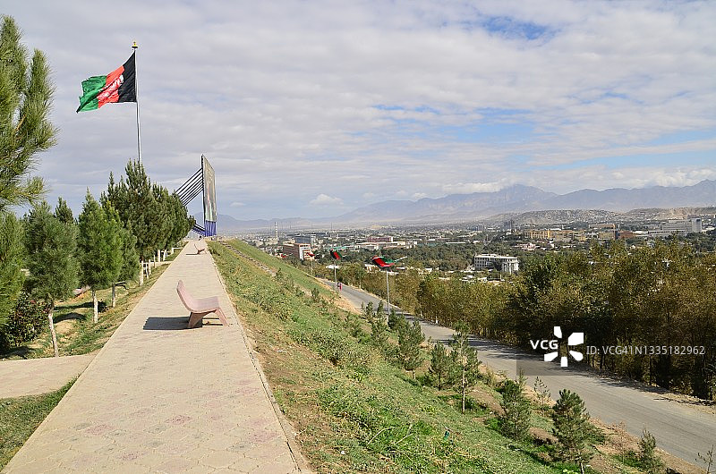 喀布尔城市风光图片素材