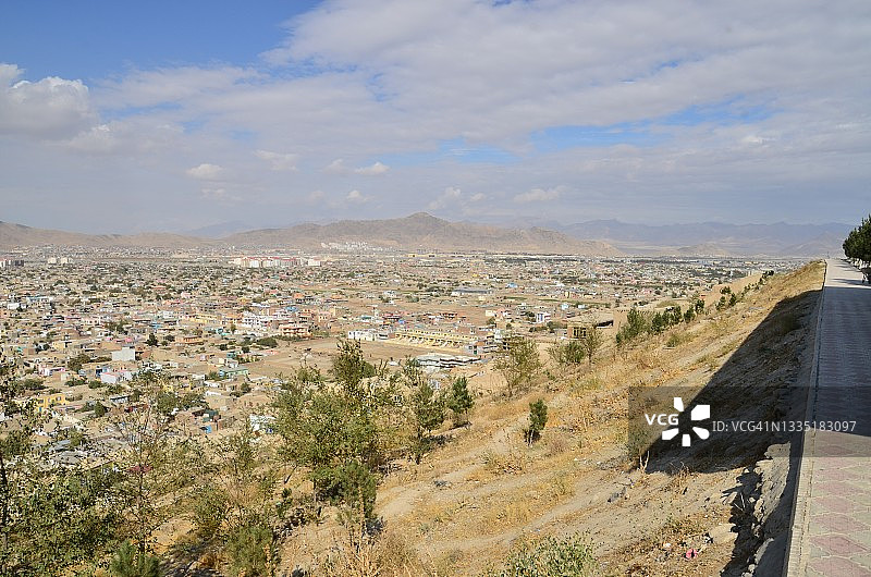 喀布尔城市风光图片素材