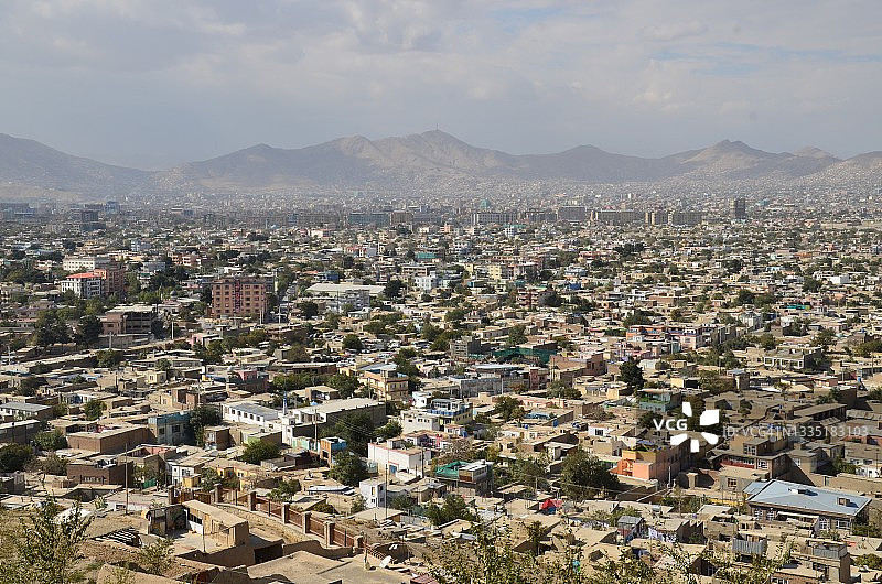 喀布尔城市风光图片素材