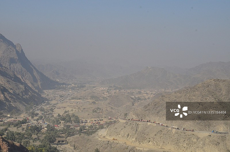 托克汉姆巴基斯坦阿富汗边境图片素材