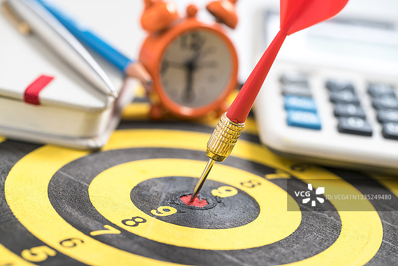 设定目标、目的和规划概念图片素材