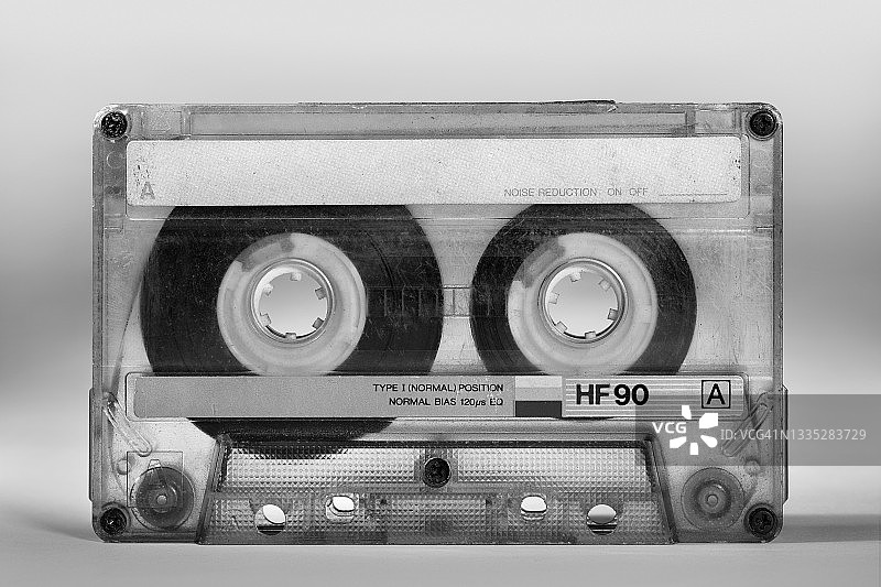 卡式录音带正面照图片素材