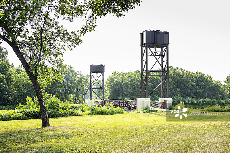 林登伍德公园-北达科他州法戈市图片素材