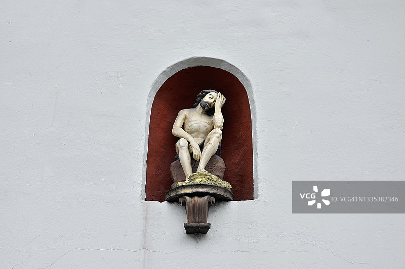 疲惫的耶稣图片素材