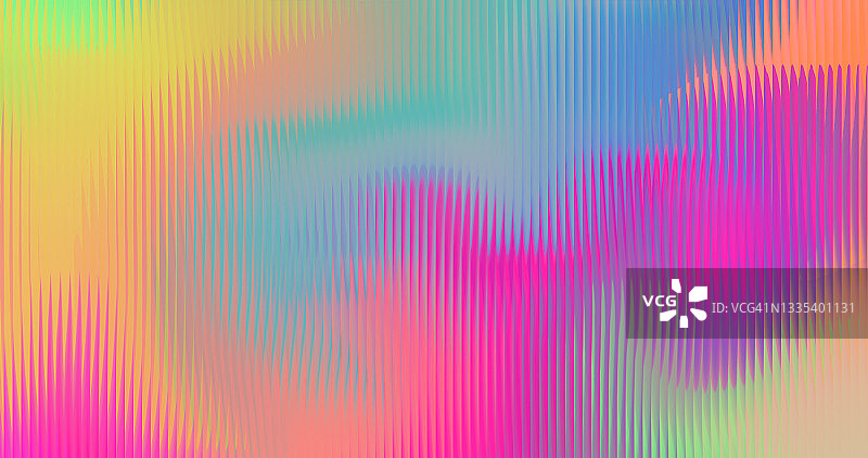 彩色条纹扭曲变形形状背景抽象几何2.5D渲染线条图片素材