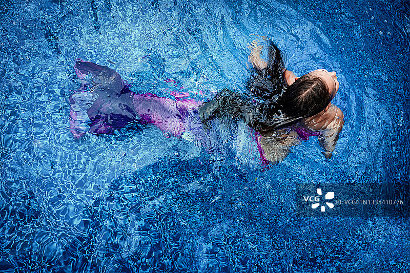 小美人鱼图片素材