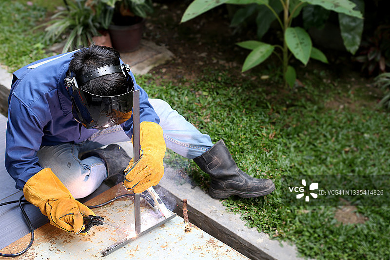 公用事业工人图片素材