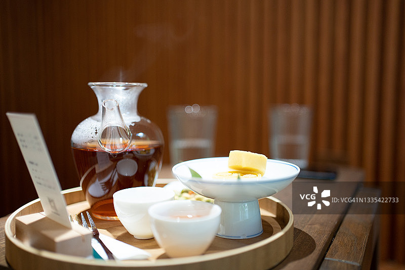 中国红茶和糕点图片素材