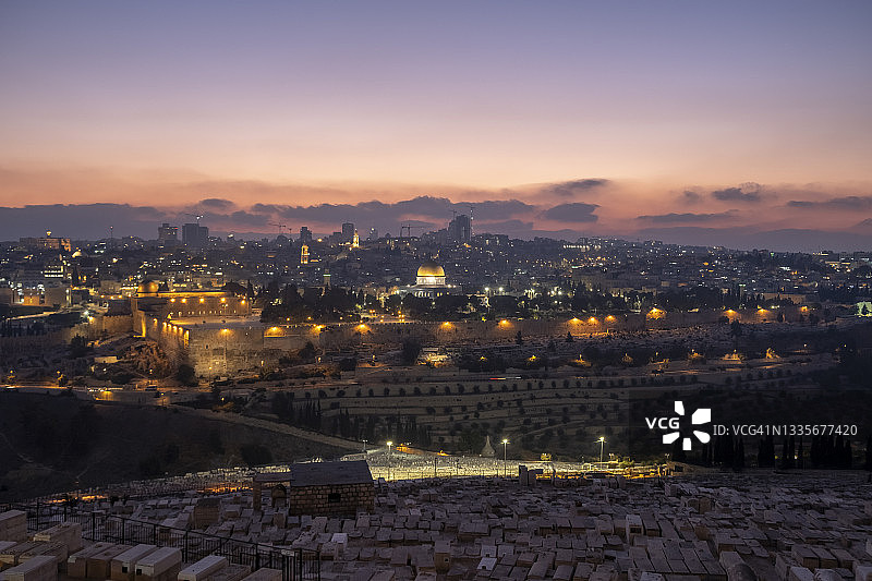 耶路撒冷圣殿山图片素材