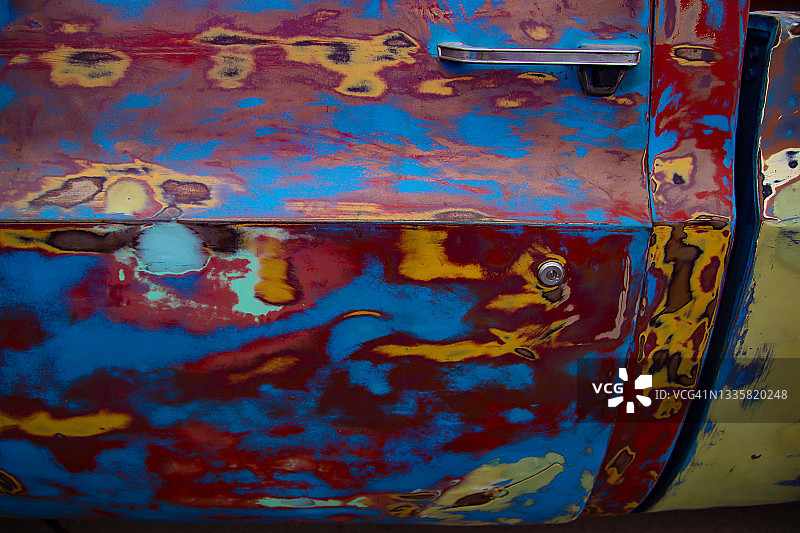 生锈的卡车图片素材