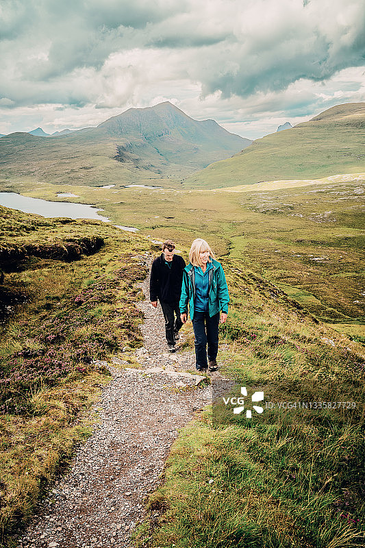 苏格兰徒步小径图片素材