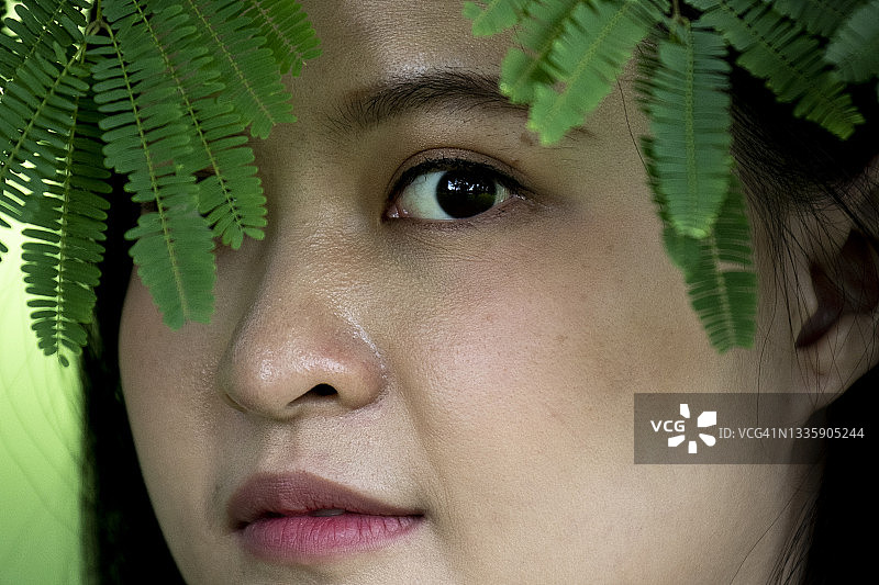 亚洲女性肖像图片素材