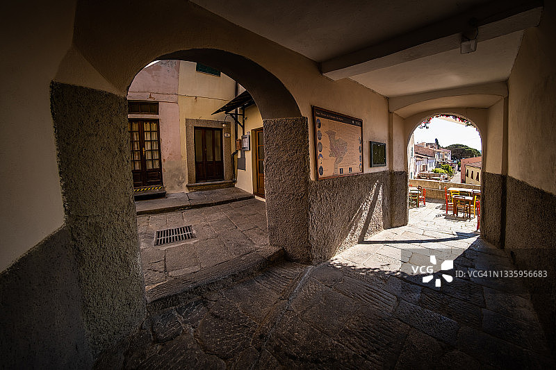 意大利厄尔巴岛圣皮耶罗图片素材