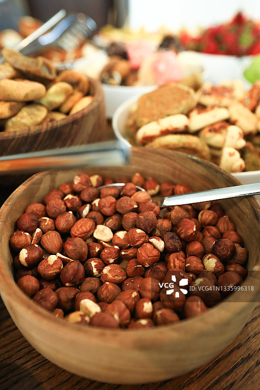 维生素E，糖尿病，助消化剂，榛子图片素材